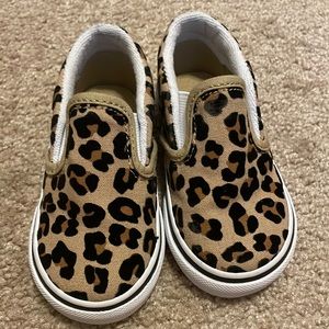 Toddler Leopard Print Vans